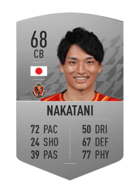 Shinnosuke Nakatani Common 68 OVR