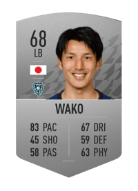 Naoki Wako Common 68 OVR