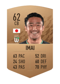 Tomoki Imai Common 62 OVR