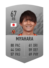 Kazuya Miyahara Common 67 OVR