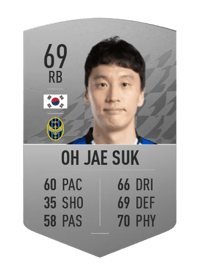 Oh Jae Suk Common 69 OVR