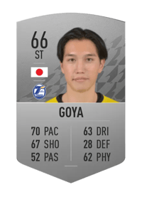 Hiroto Goya Common 66 OVR