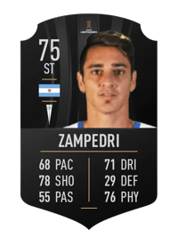 Fernando Zampedri CONMEBOL LIBERTADORES 75 OVR