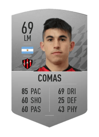 Lautaro Comas Common 69 OVR