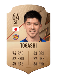 Cayman Togashi Rare 64 OVR