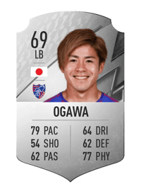 Ryoya Ogawa Rare 69 OVR