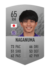 Yoichi Naganuma Common 65 OVR