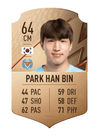 Park Han Bin Rare 64 OVR