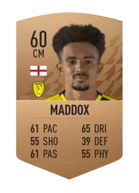 Jacob Maddox Common 60 OVR