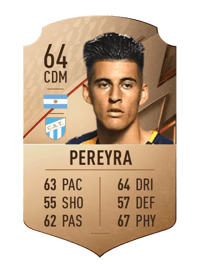 Joaquín Pereyra Rare 64 OVR
