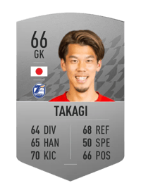Shun Takagi Common 66 OVR