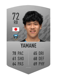 Miki Yamane Common 72 OVR