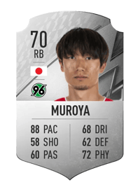 Sei Muroya Rare 70 OVR