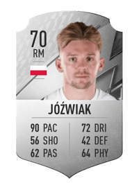 Kamil Jóźwiak Rare 70 OVR