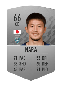 Tatsuki Nara Common 66 OVR