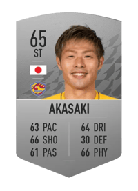 Shuhei Akasaki Common 65 OVR