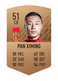 Pan Ximing Common 51 OVR