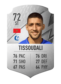 Tarik Tissoudali Rare 72 OVR