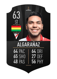 Carmelo Algarañaz CONMEBOL LIBERTADORES 63 OVR