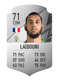 Aïssa Laïdouni Rare 71 OVR