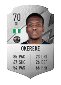 David Okereke Rare 70 OVR