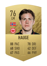 Jens Petter Hauge Common 76 OVR