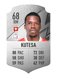 Dereck Kutesa Rare 68 OVR