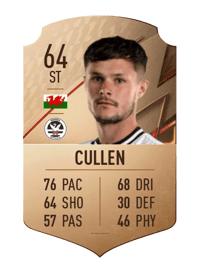 Liam Cullen Rare 64 OVR