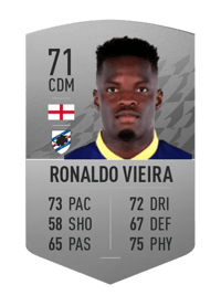 Ronaldo Vieira Common 71 OVR