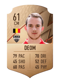 Jérôme Deom Rare 61 OVR