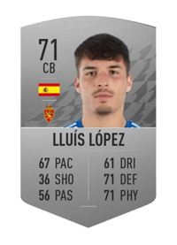 Lluís López Common 71 OVR