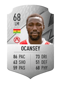 Eric Ocansey Rare 68 OVR