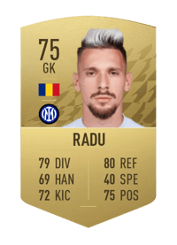 Ionuț Andrei Radu Common 75 OVR