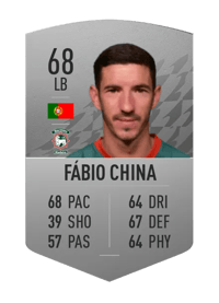 Fábio China Common 68 OVR