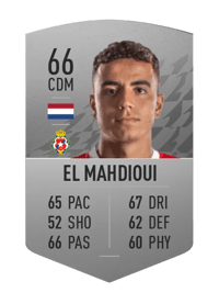 Aschraf El Mahdioui Common 66 OVR