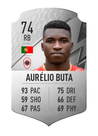 Aurélio Buta Rare 74 OVR