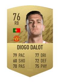 Diogo Dalot Common 76 OVR