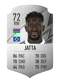 Bakery Jatta Rare 72 OVR