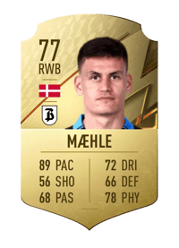 Joakim Mæhle Rare 77 OVR