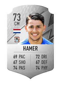 Gustavo Hamer Rare 73 OVR