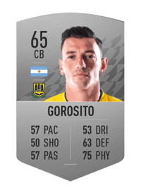 Nicolás Gorosito Common 65 OVR