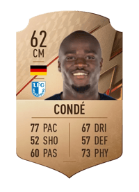 Amara Condé Rare 62 OVR