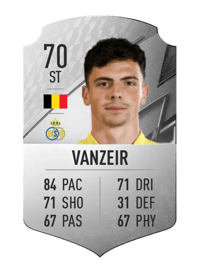 Dante Vanzeir Rare 70 OVR