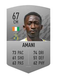 Lazare Amani Common 67 OVR