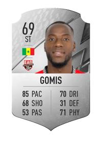 Yannick Gomis Rare 69 OVR