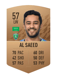 Mohammed Al Saeed Common 57 OVR