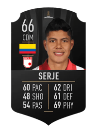 Enrique Serje CONMEBOL LIBERTADORES 66 OVR