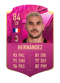 Theo Hernández FUTTIES NOMINEE 84 OVR