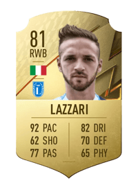 Manuel Lazzari Rare 81 OVR