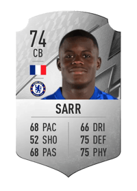 Malang Sarr Rare 74 OVR